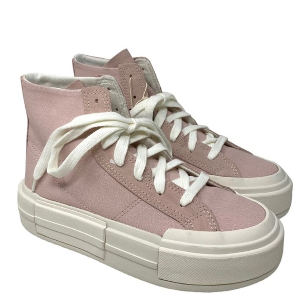 Converse Chuck Taylor Cruise Shoes High Sneakers Canvas Suede Pink Women A06142C - Picture 2 of 9